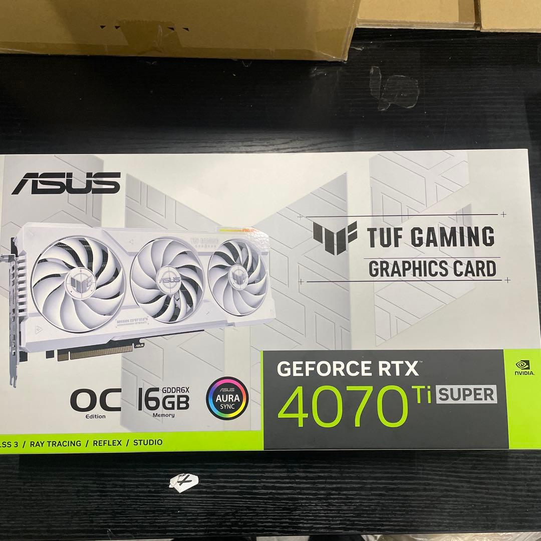 グラフィックボード・グラボ・ビデオカード TUF Gaming RTX 4070 Ti S 16GB White OC