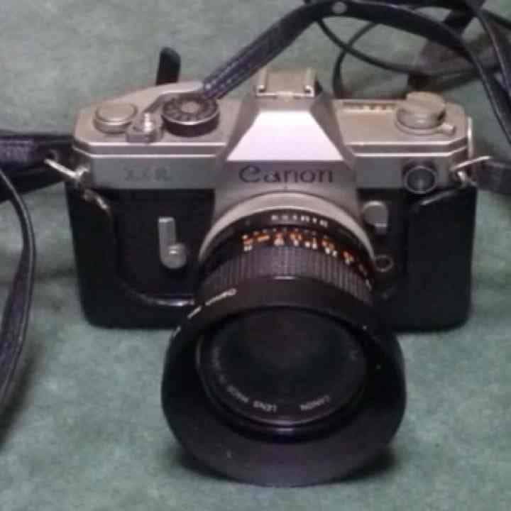 昔、昔のカメラ Canon