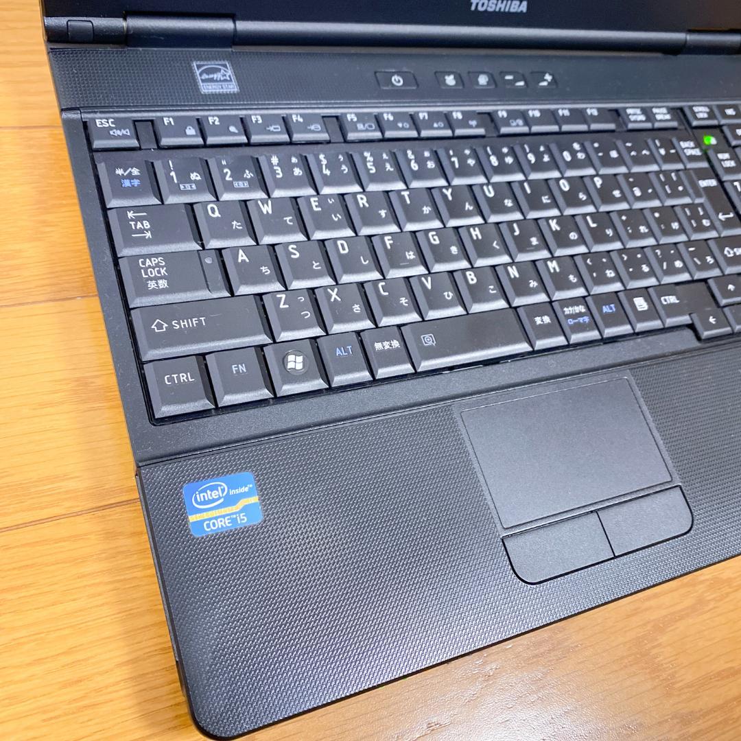 良心価格✨状態良！i5搭載 スグ使える東芝ノートパソコン 資料作成 動画視聴