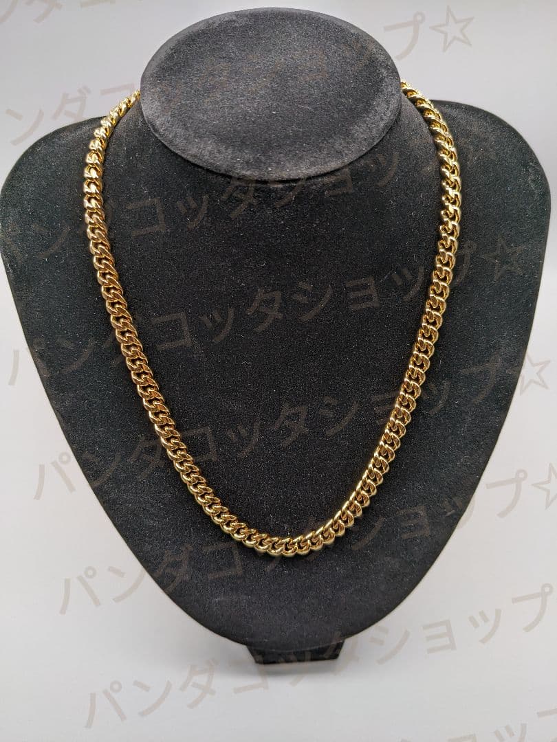 【50cm】【8mm】【18K刻印あり】【Miami Cuban】