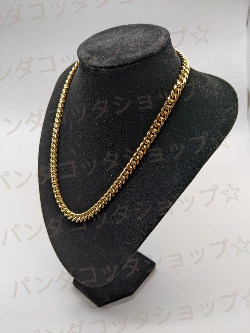 【50cm】【8mm】【18K刻印あり】【Miami Cuban】