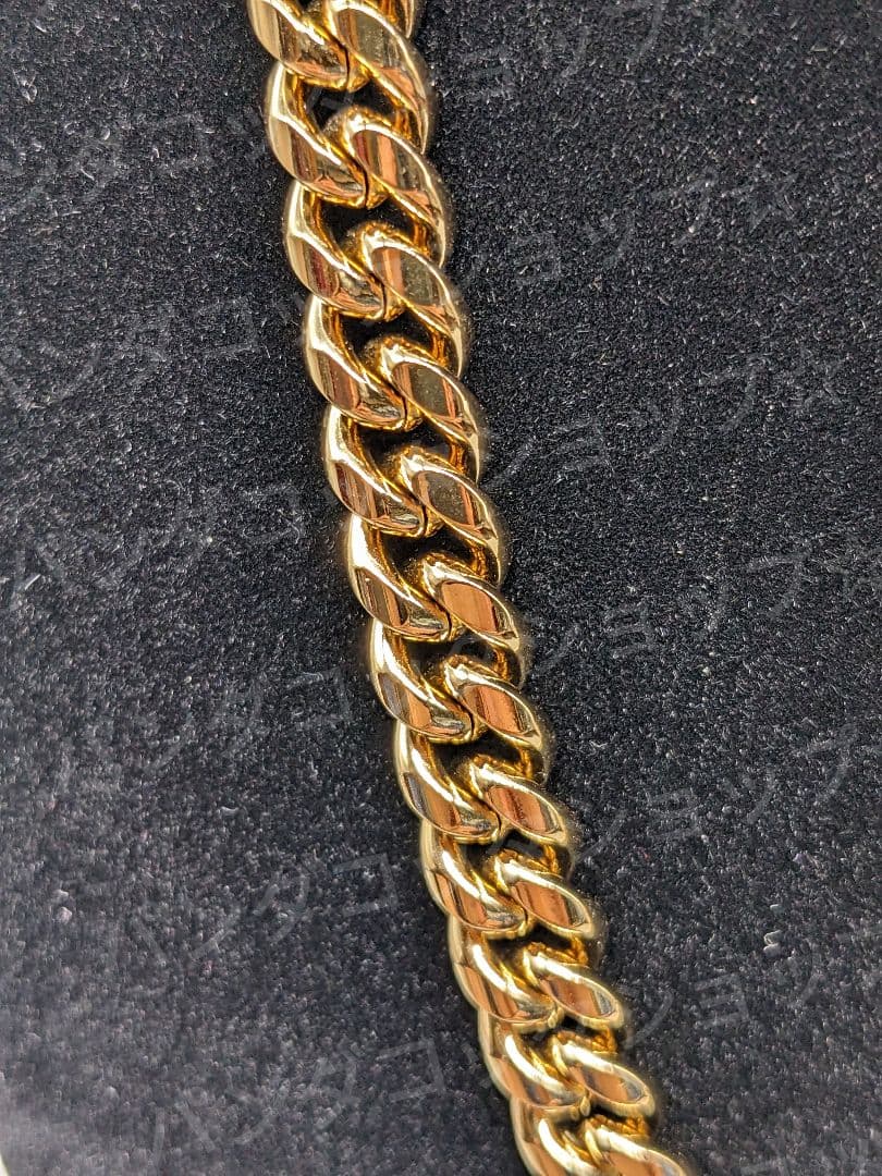 【50cm】【8mm】【18K刻印あり】【Miami Cuban】