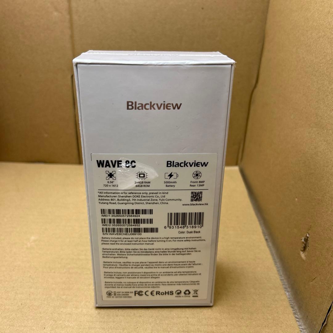 Blackview Wave8C SIMフリー　6GB 64GB ブラック