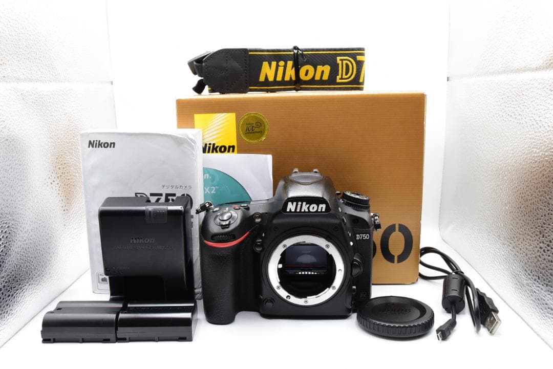 ■ 美品 ■ニコン Nikon D750 ボディ《S数65419回/元箱付き》