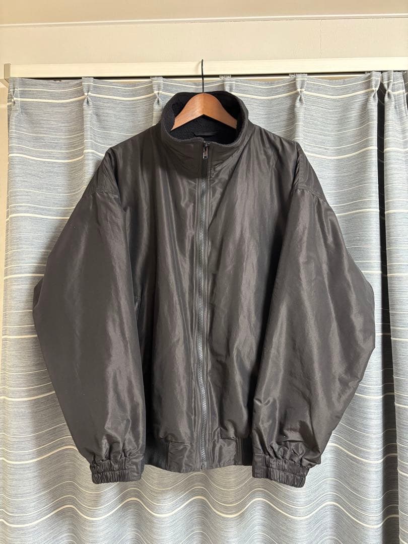 COMOLI 24aw コットンシルクトラックジャケット 2 ブラウン