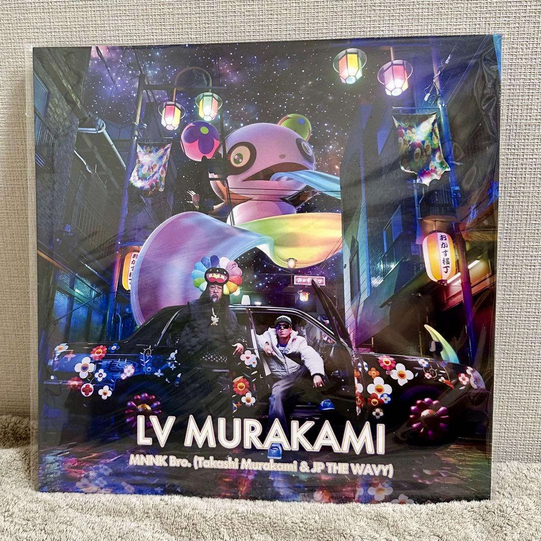 トレカ付き 村上隆 レコード Louis Vuitton カード