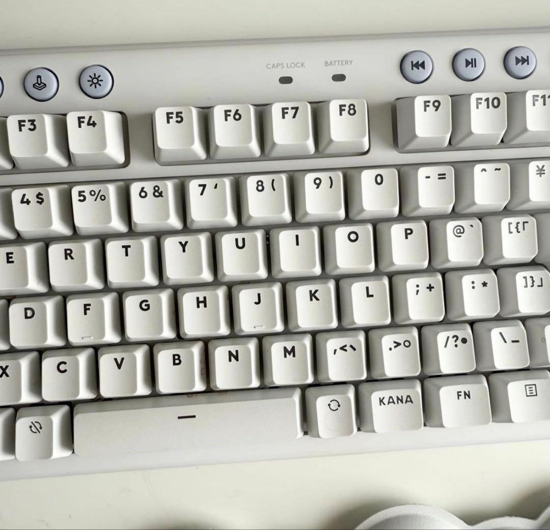 Logicool G715 ホワイトメカニカルキーボード