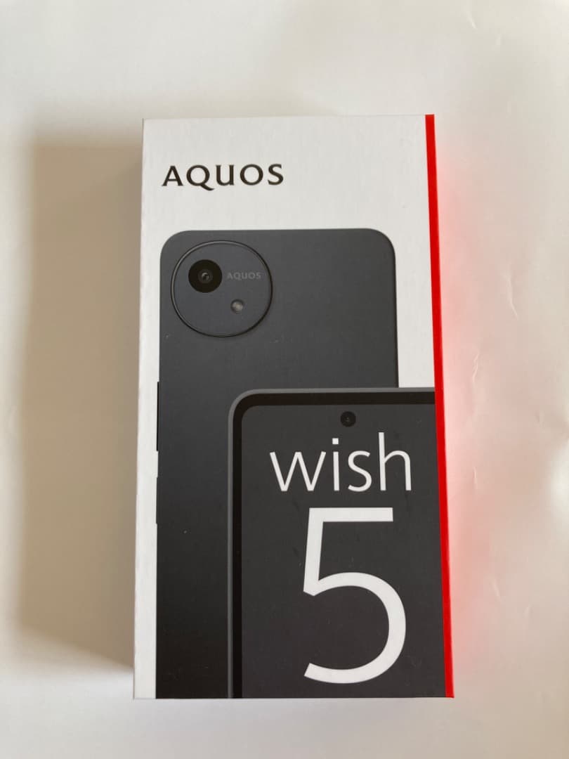 ✨新品未使用品未開封✨AQUOS wish 5 本体✨ ブラック　黒　スミ