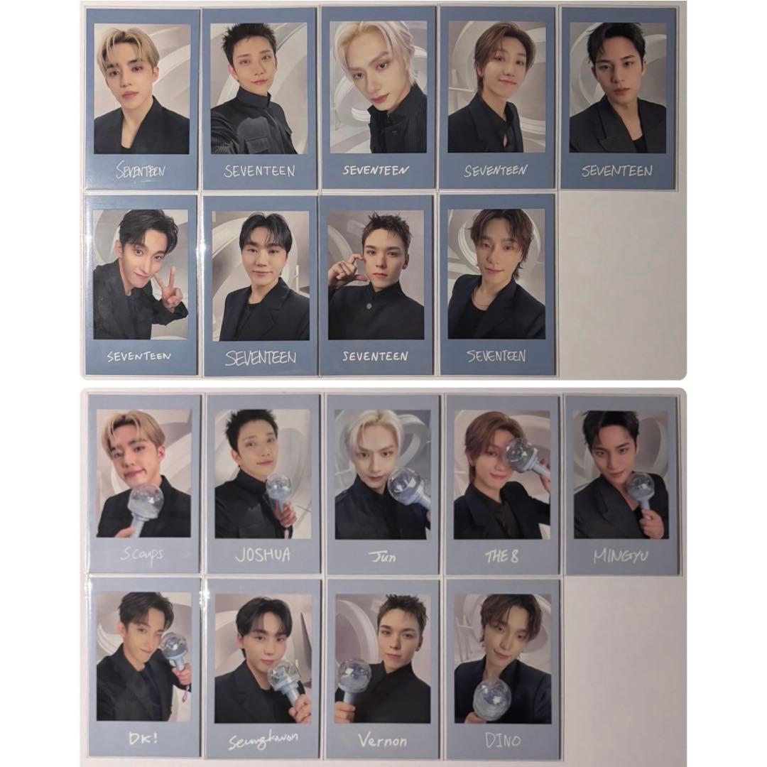 SEVENTEEN NEW_ インスタントフォト トレカ 18枚 コンプ