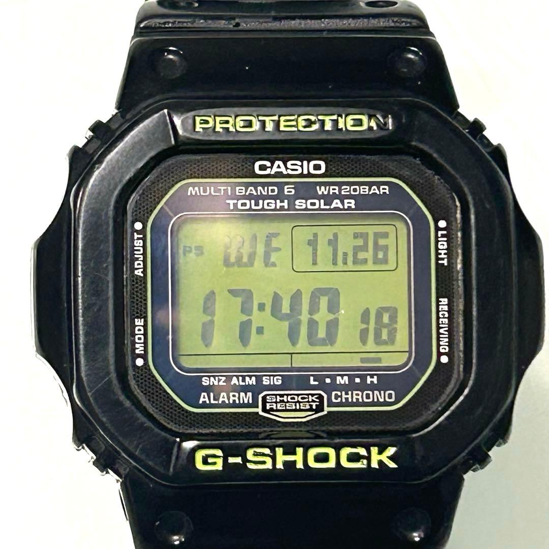 【美品】G-SHOCK GW-M5610B-1JF タフソーラー 電波モデル