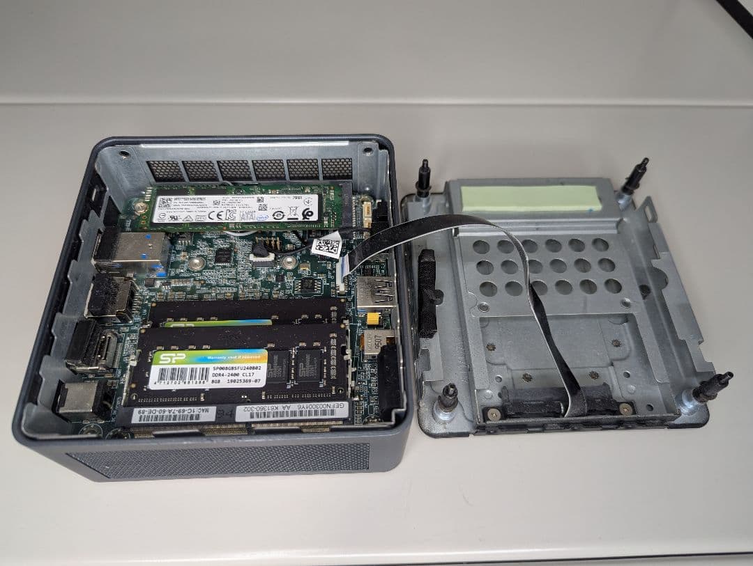 NUC10i7fnh ベアボーンPC windows11 Office2016