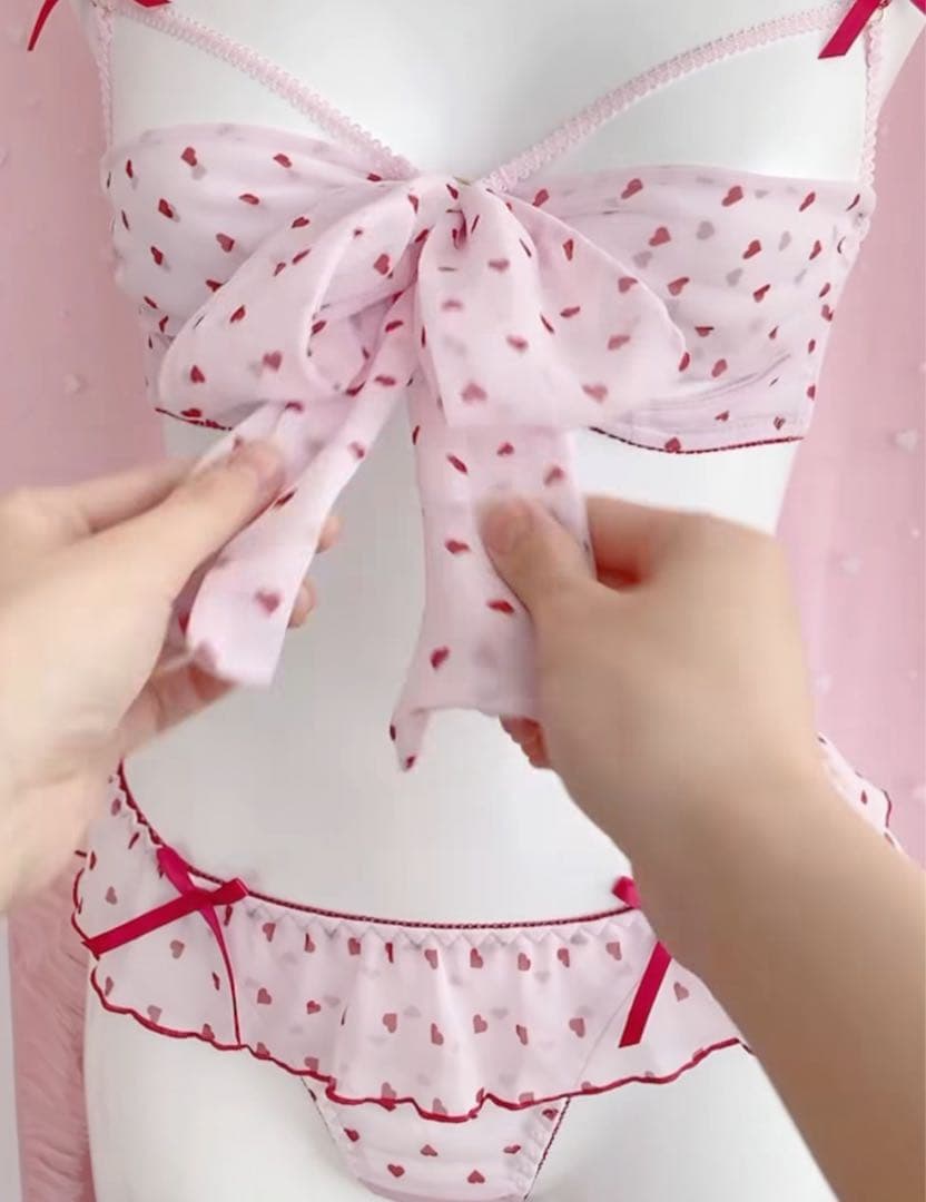 C70L♥️ love2nd LOVEMEオープンブラオープンショーツセット