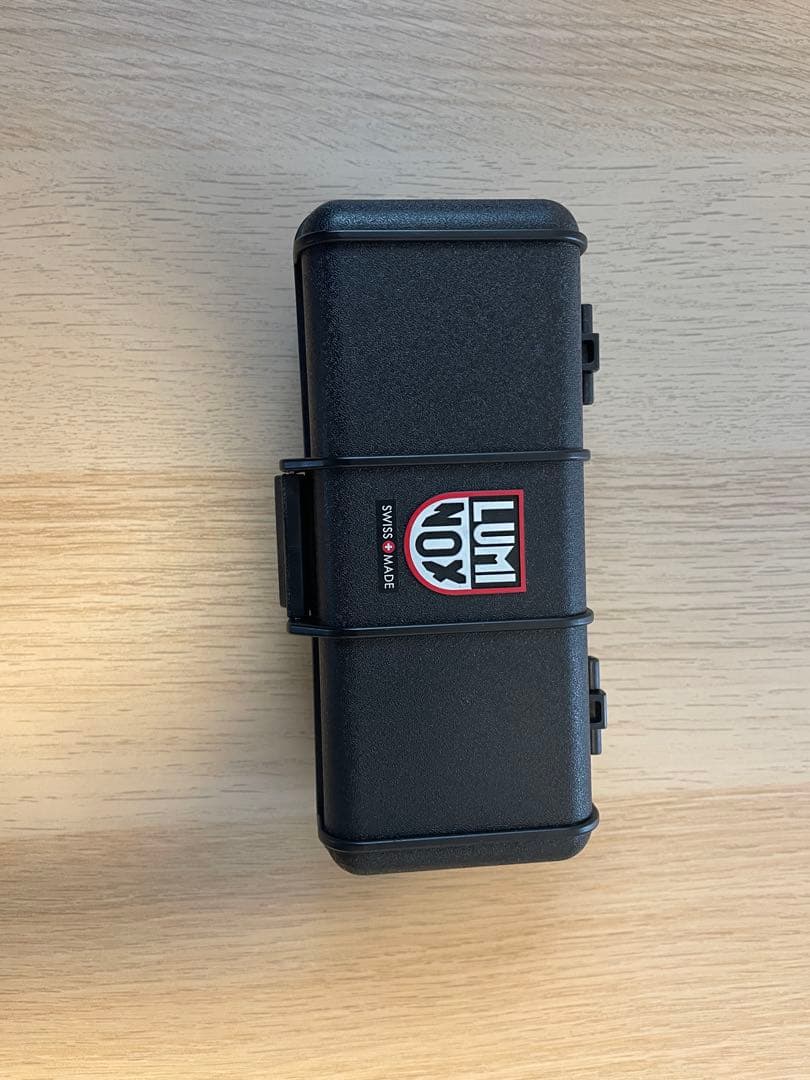 LUMINOX ブラック アナログ時計 ケース付き