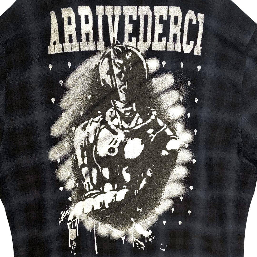 ☆ glamb × JoJo ブチャラティ アリーベデルチ オンブレ シャツ ☆