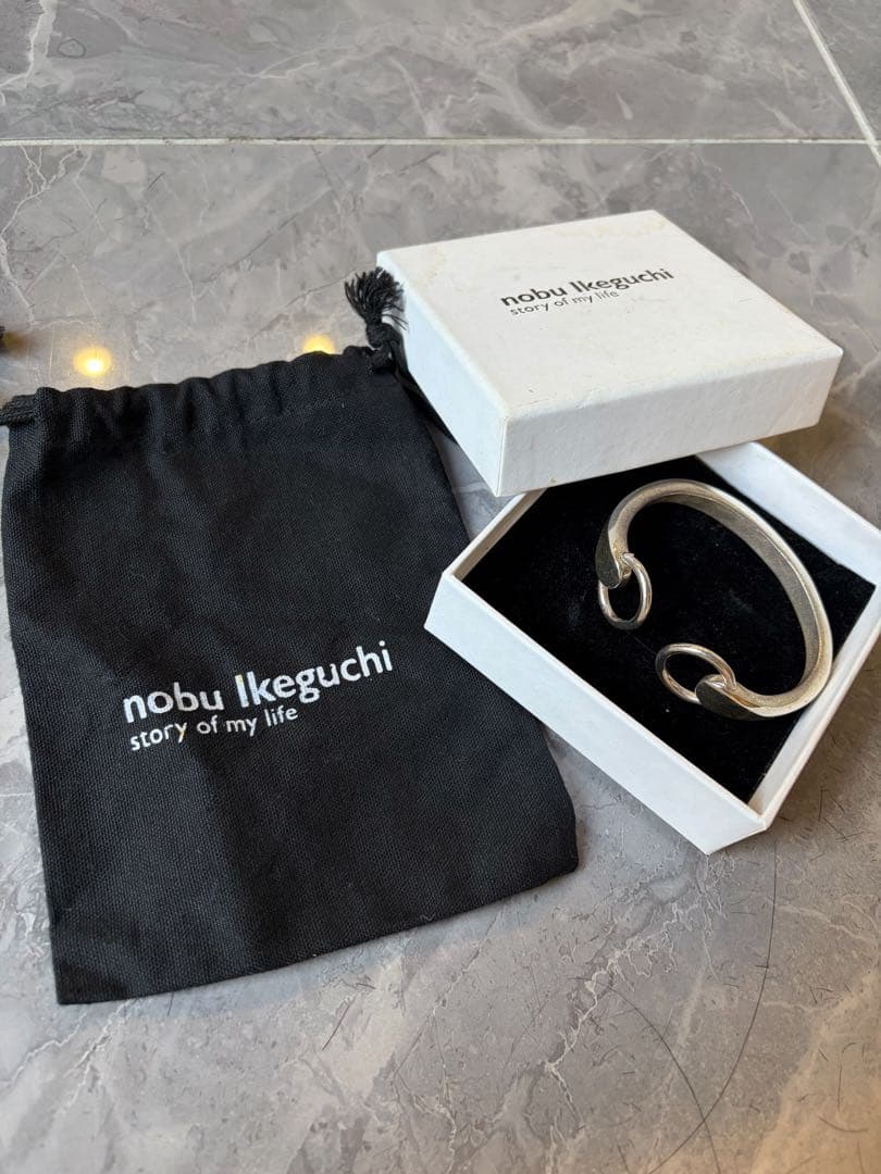 nobu Ikeguchi シルバーオープンバングル　ブレスレット　マルジェラ