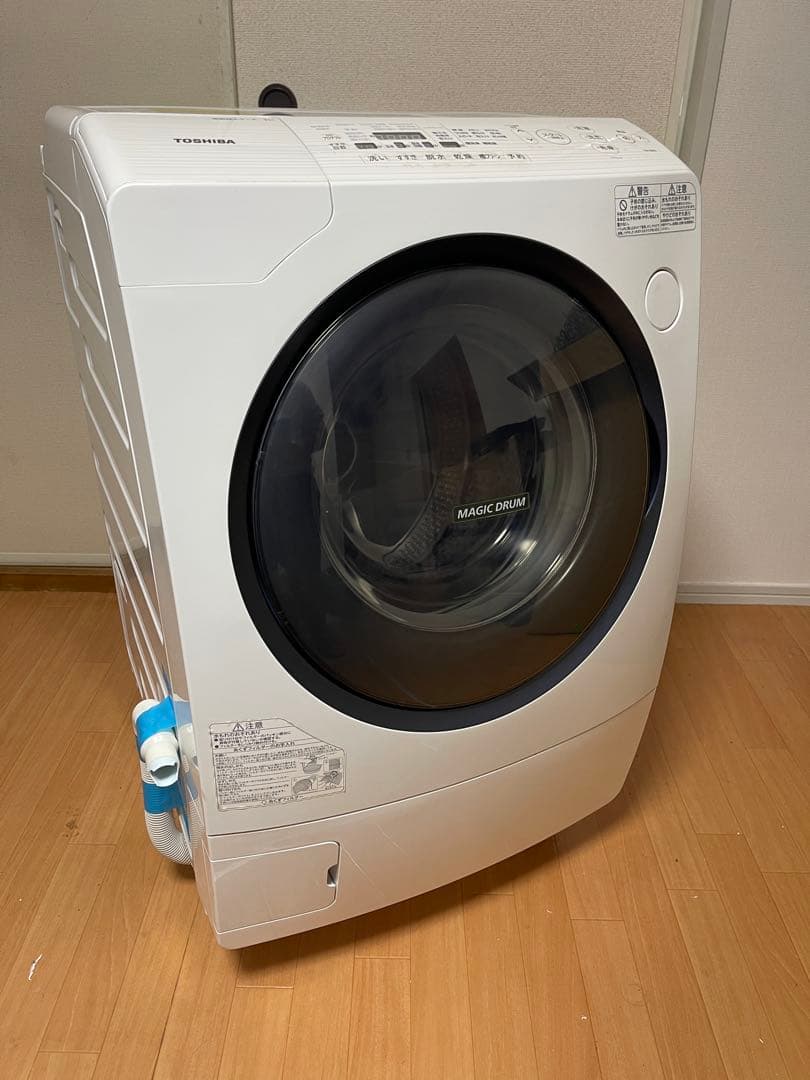 東芝　ドラム式洗濯機　9.0kg 乾燥 6kg