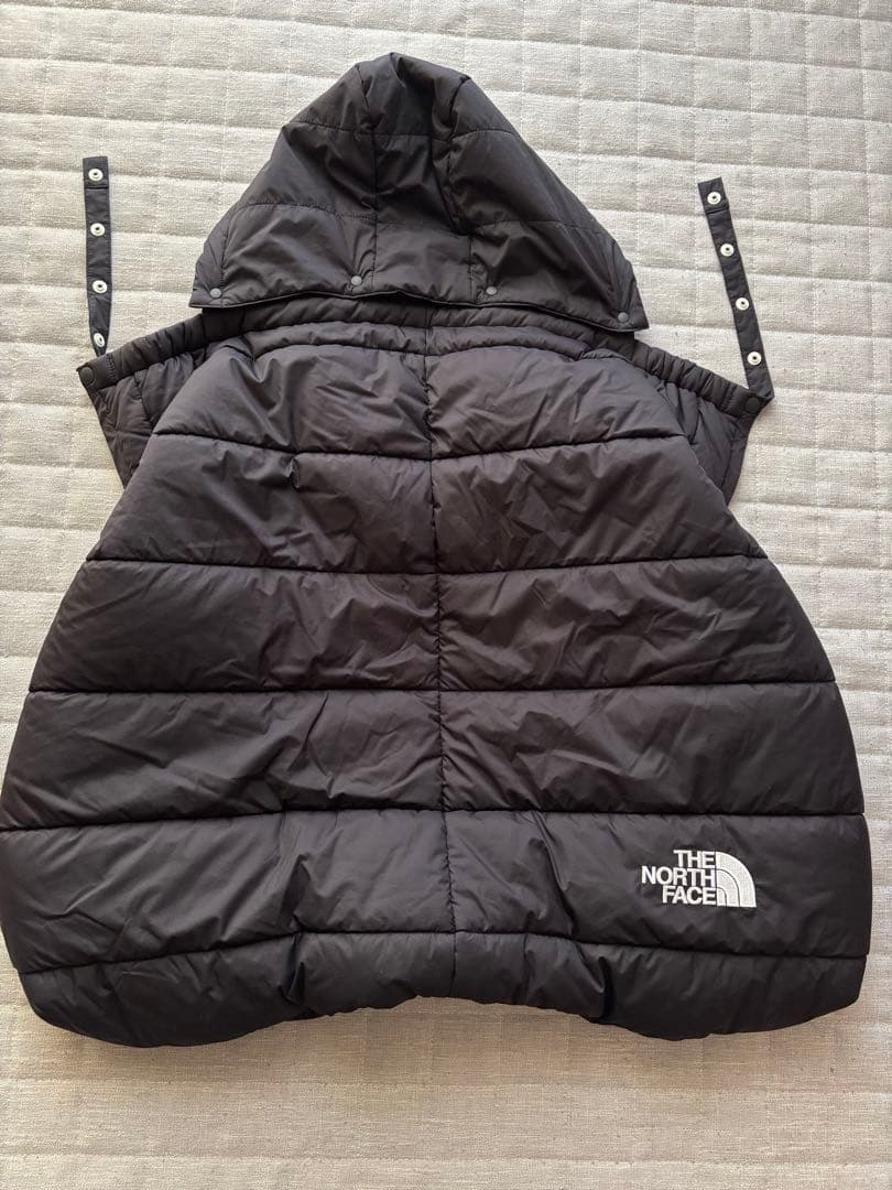 美品ノースフェイスシェルブランケットTHE NORTHFACEフットマフ抱っこ紐