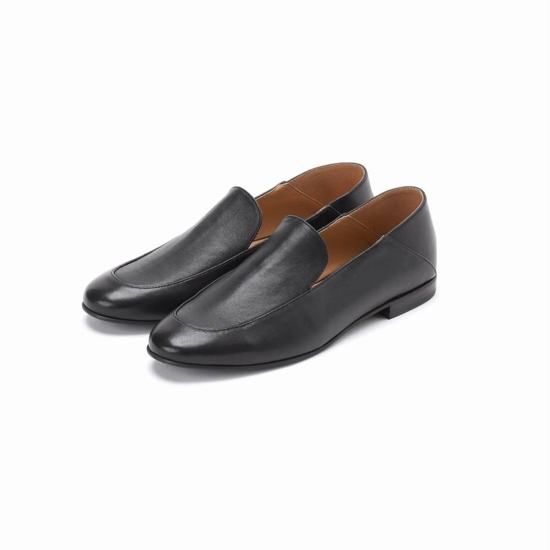 SLOBE IENA ソフトローファー ブラック 23.5