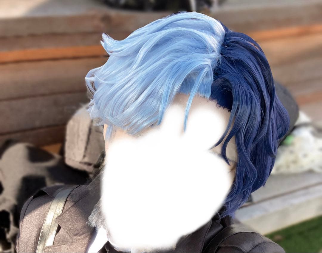 プロセカ ビビバス ZOZOTOWN 青柳冬弥 コスプレ ウィッグ付き