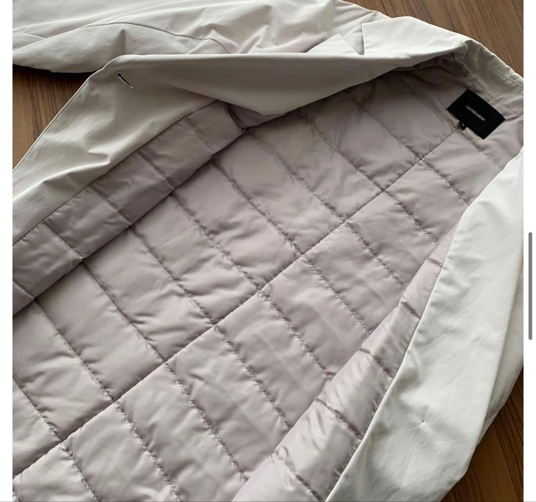 美品　ロートレアモン　ステッチレス　ダウンコート　チェスターコート