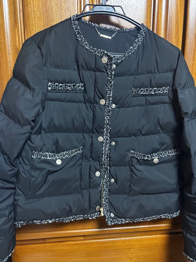 セルフォード　トリムデザインキルティングジャケット