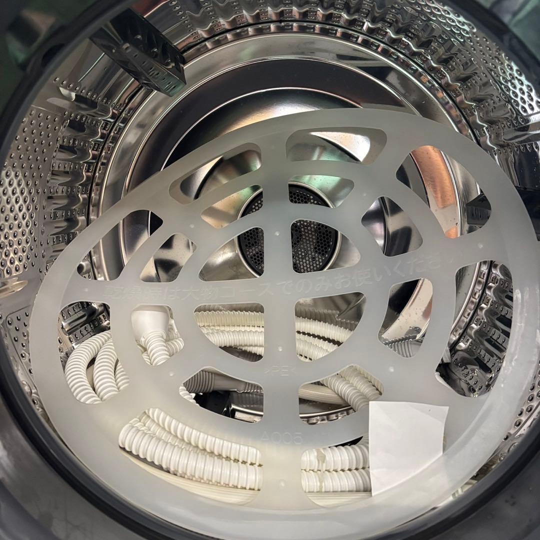 ★827　ドラム式洗濯機　SHARP　11キロ　大型　綺麗　安い　設置無料　左開