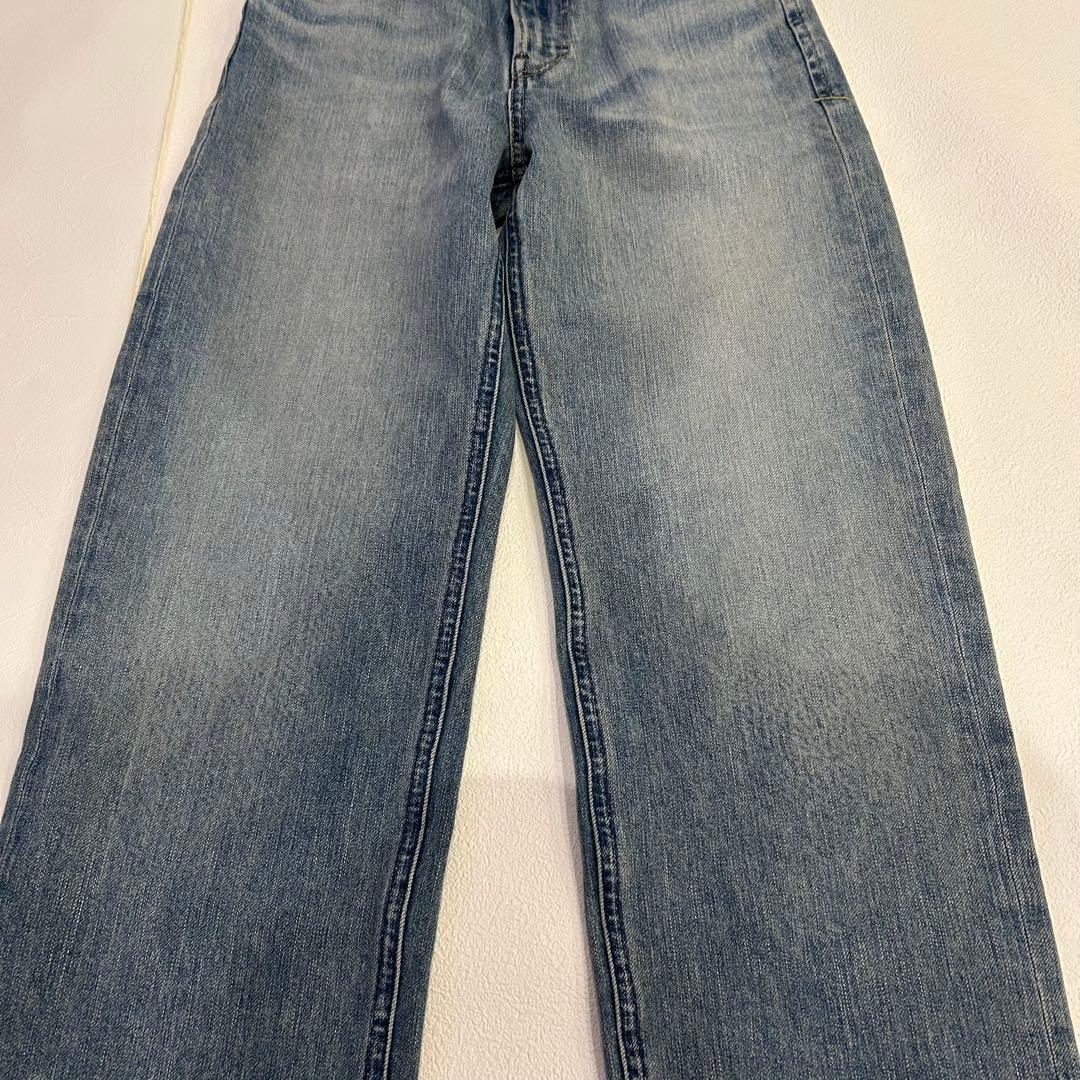 美品✨ヤヌークTrick Denim ボーイズストレート　LEA デニム　22