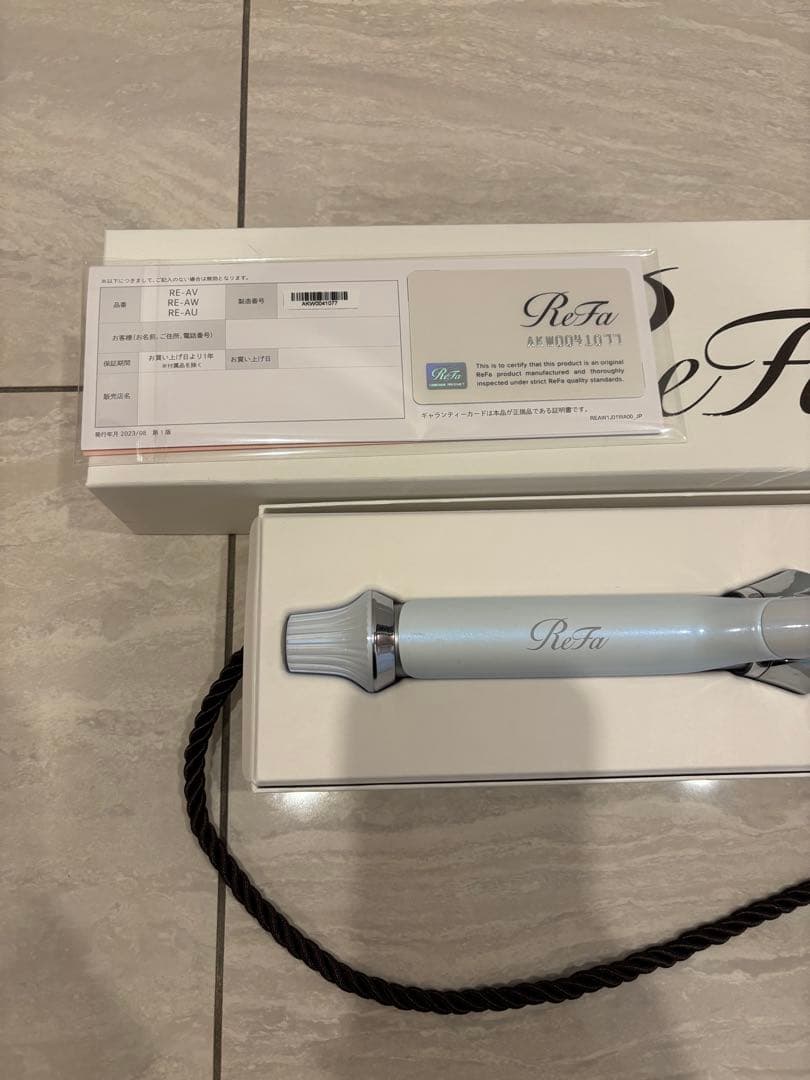 ReFa リファカールプロ ホワイト φ26mm