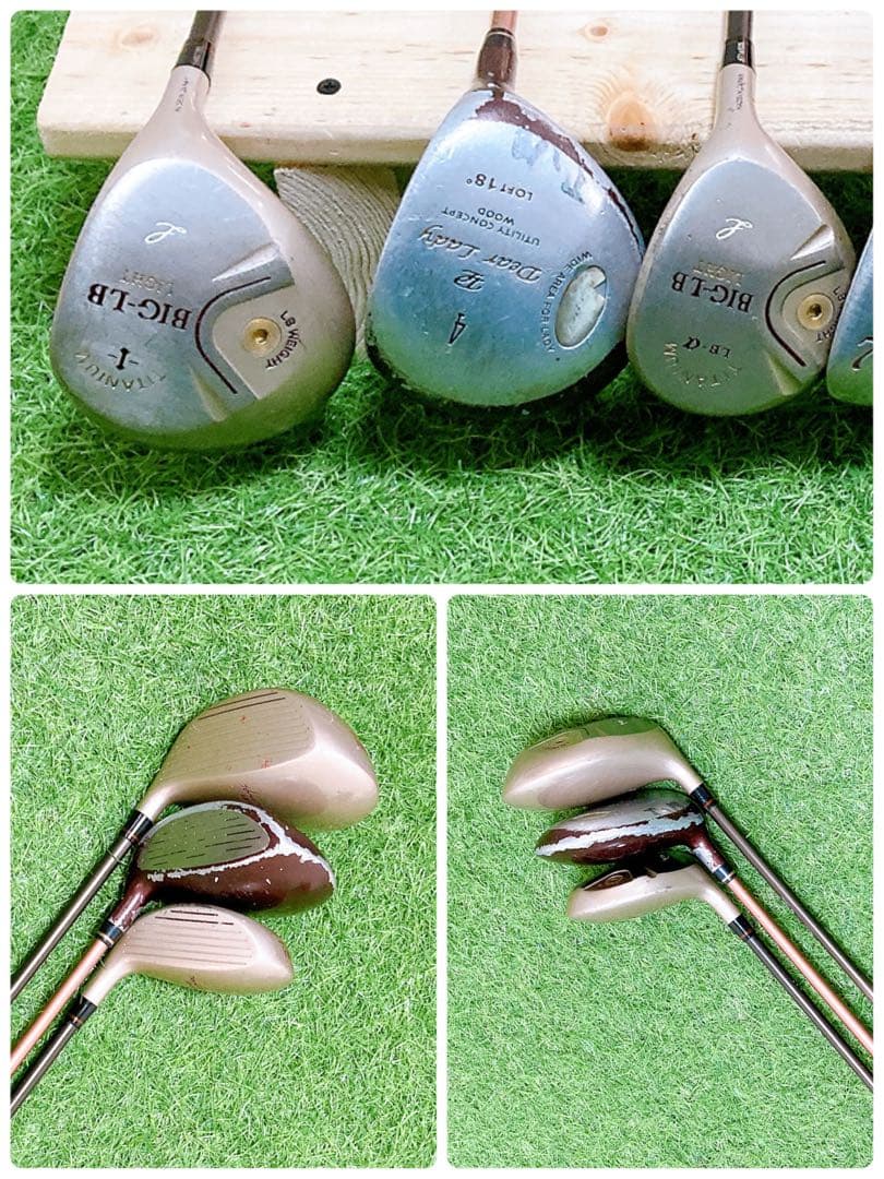 10.初心者オススメ　レディースセット　ゴルフクラブ　バックテーラーメイド