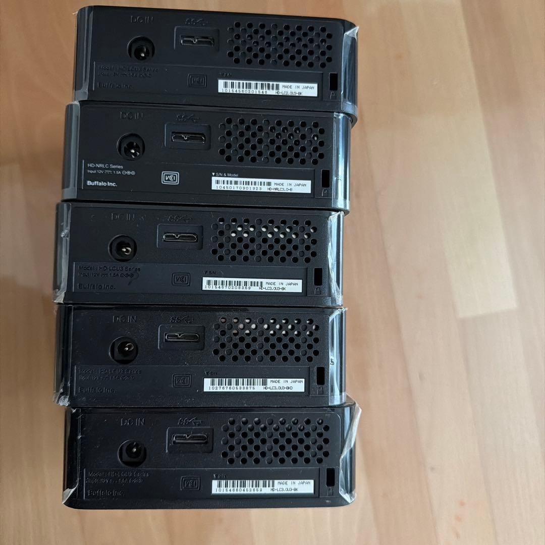 USB NAS 5台セット