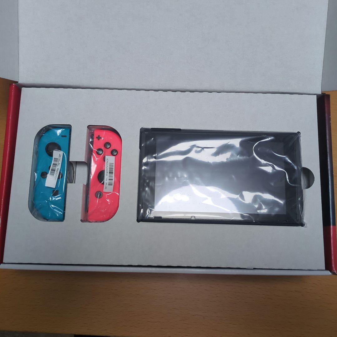【中古】Switch ネオンブルー/ネオンレッド 本体　2020年製