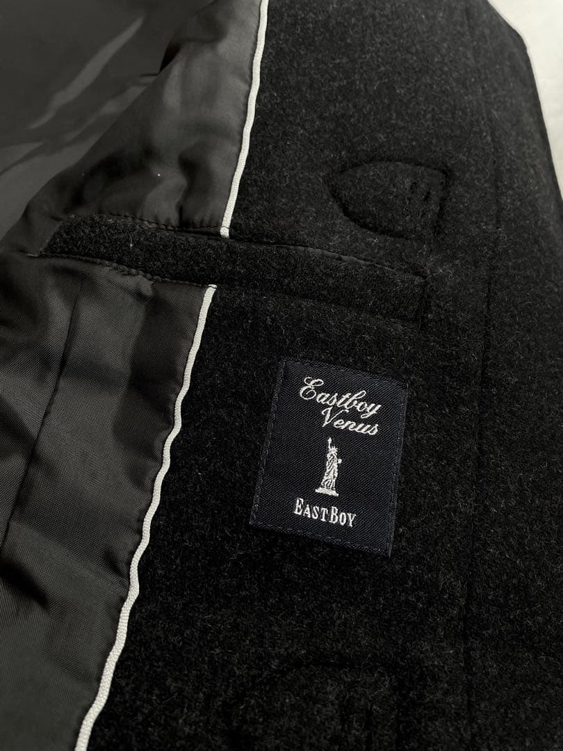 EAST BOY Venus ダッフルコート アンゴラ混9号 スクール 通学