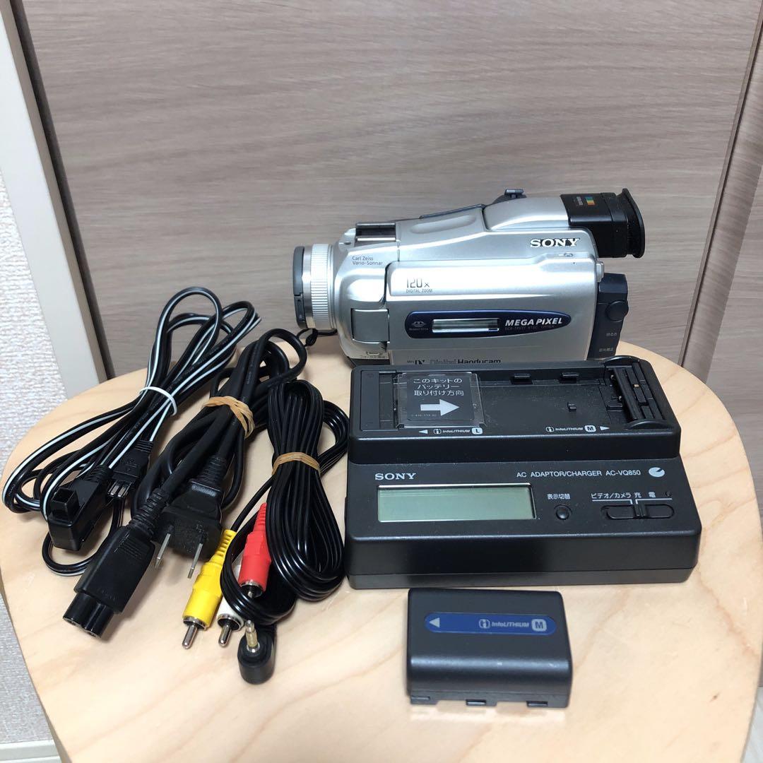 SONY DCR-TRV27 mini DVビデオカメラ 録画再生動作品