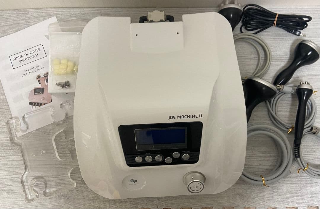 じぶんdeエステ　jde machine2 rf 超音波　吸引　ems