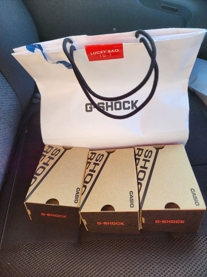 11【新品】2026年 CASIO 11000円福袋 G-SHOCK 3モデル