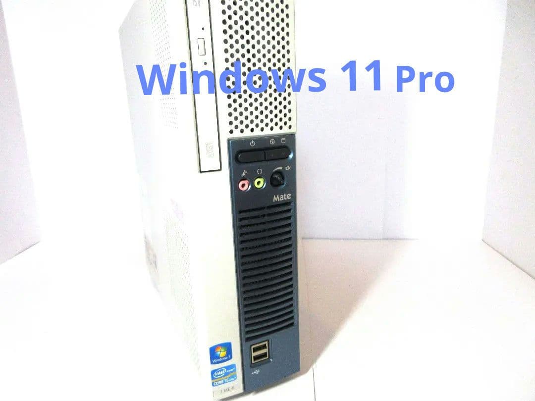 Windows 11 Pro NECデスクトップ Mate MJ32MJ