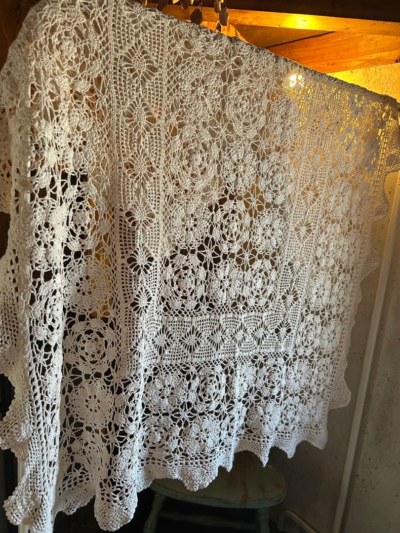 アンティーククロス クロッシェ カーテン クロス