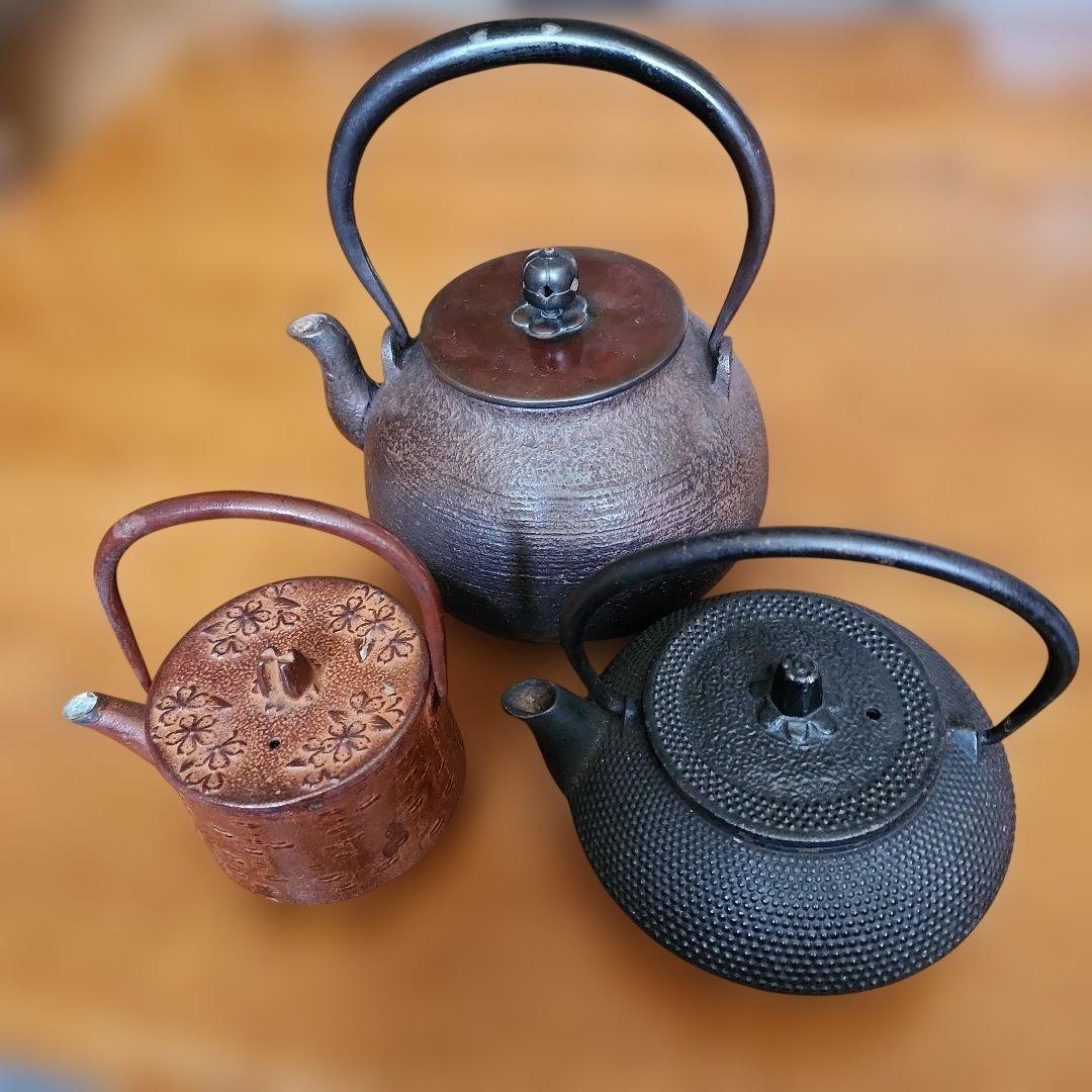 レトロな南部鉄器まとめ売り