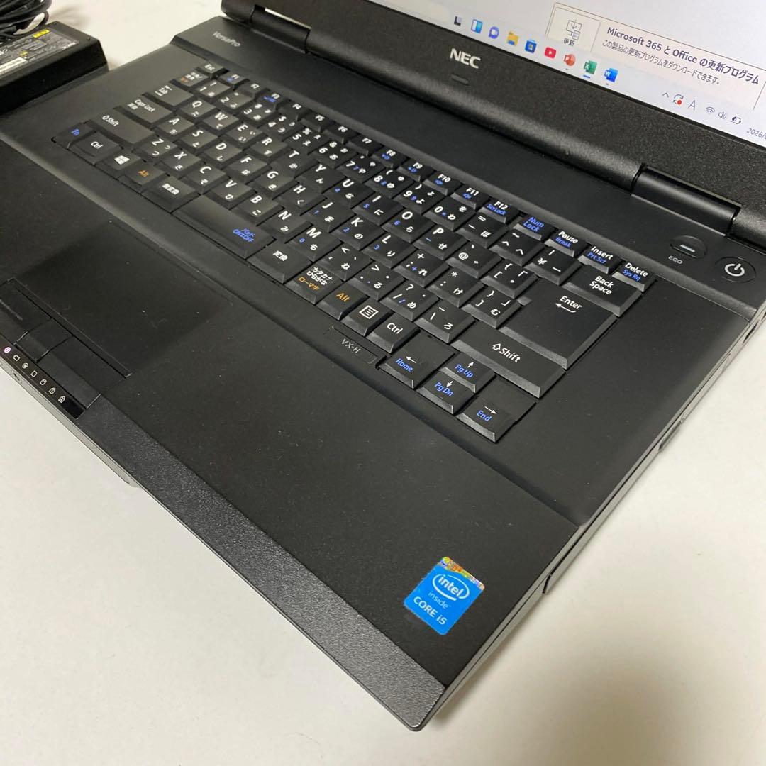 Windows11 オフィス付き　Core i5 SSD メモリ16GB NEC