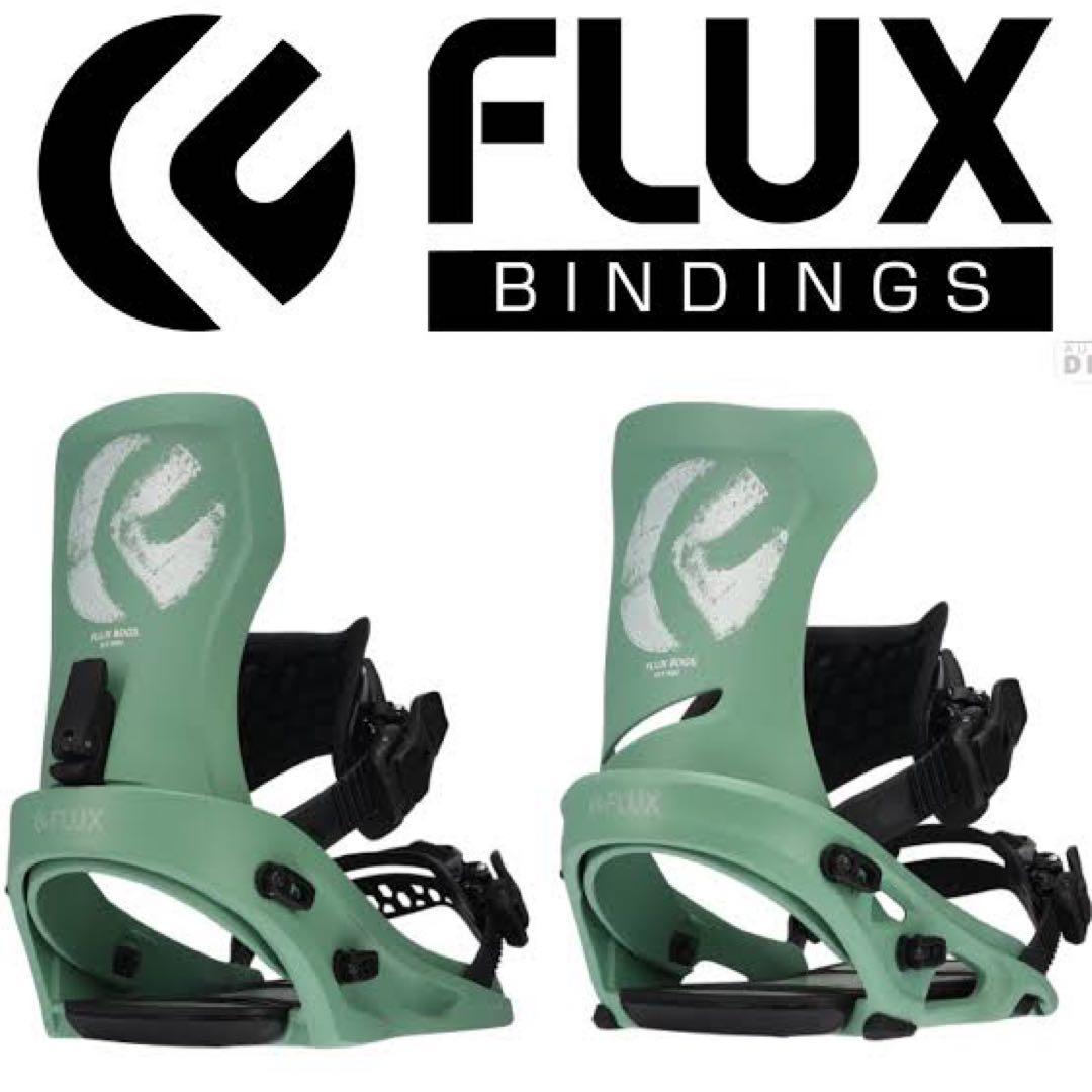 FLUX BDGS スノーボード ビンディング グリーン