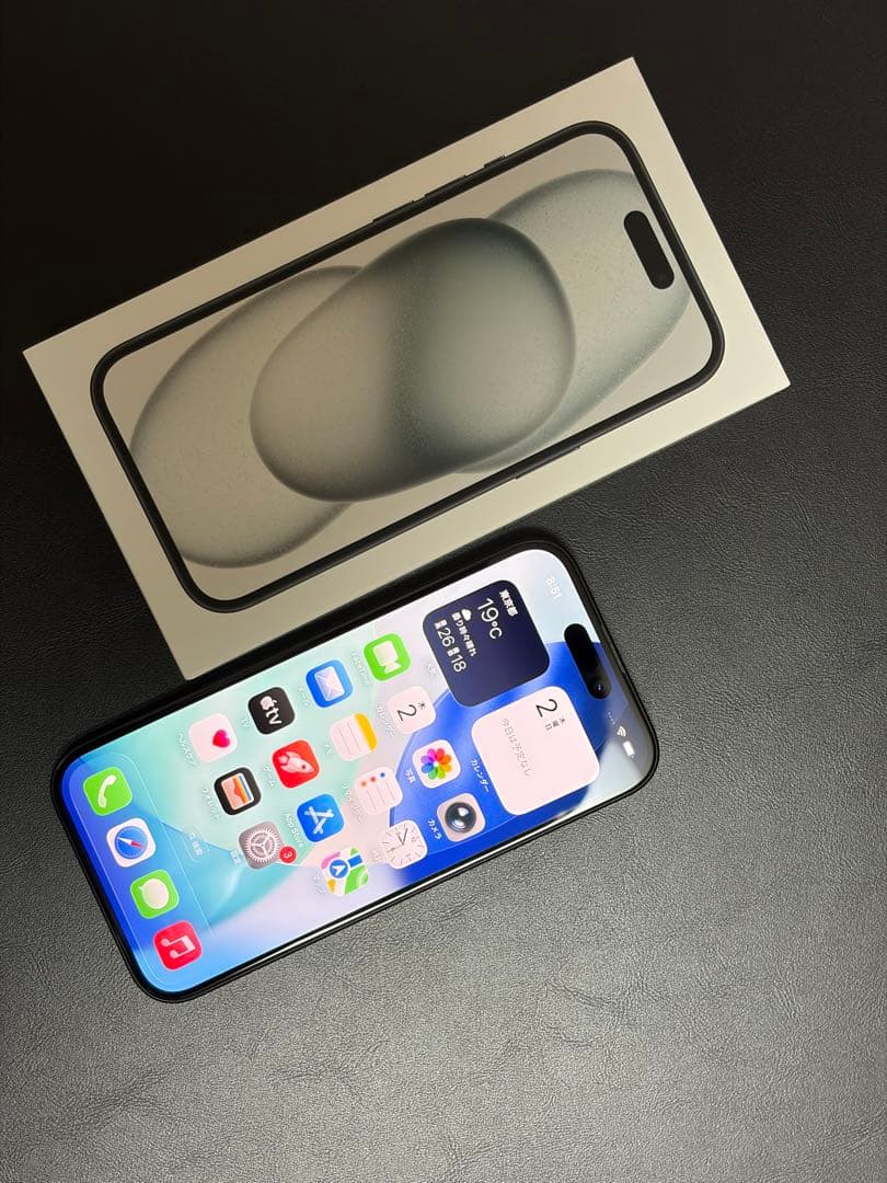 Apple iPhone 15 128GB スペースブラック