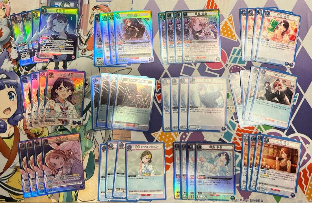 ユニオンアリーナ シャニマス ノクチル デッキ パーツまとめ売り