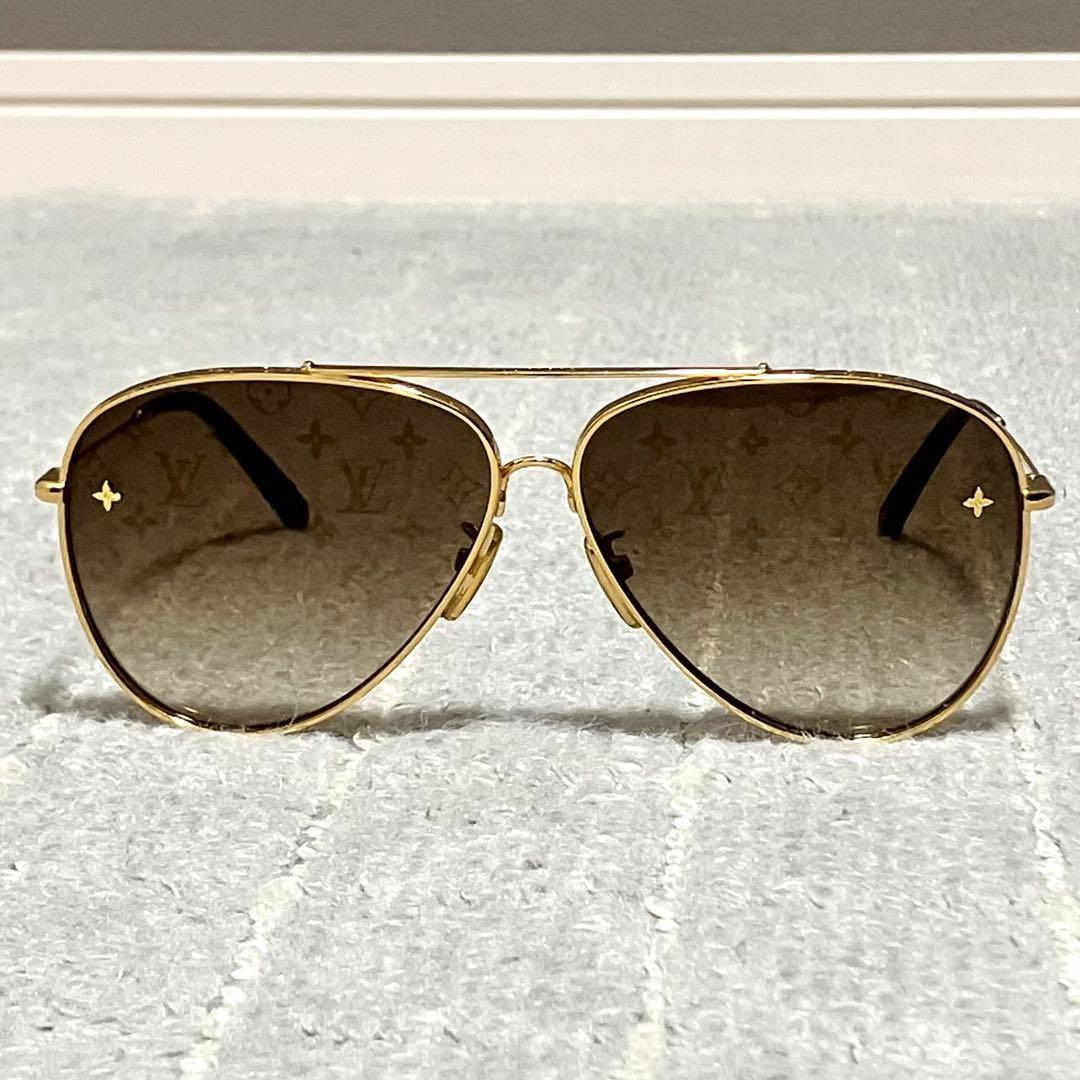 新作完売モデル！ルイヴィトン［サングラス］LVパイロット　ダブルブリッジ　メガネ