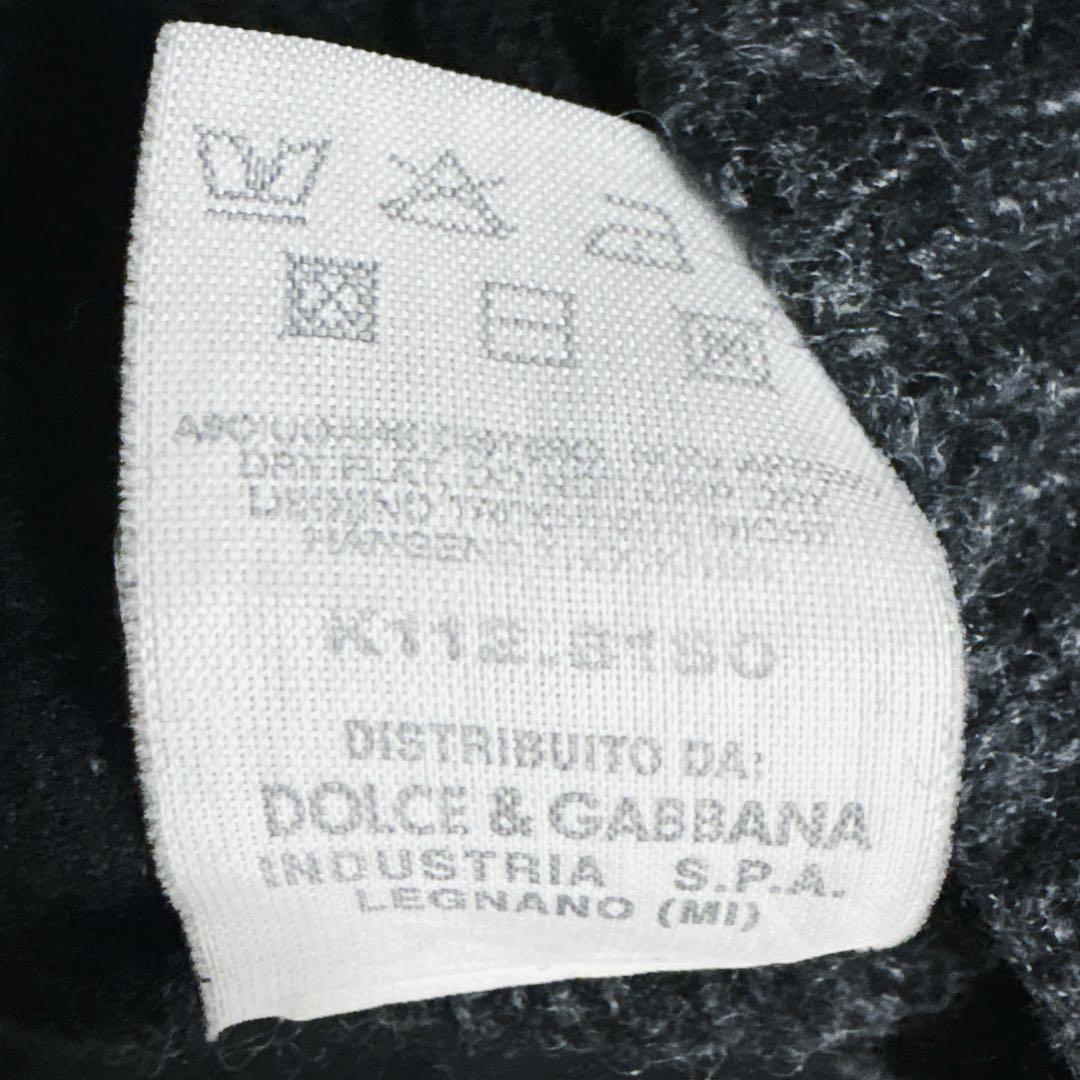 希少ドルチェ＆ガッバーナドライバーズニットカーディガンフルジップイタリア製黒