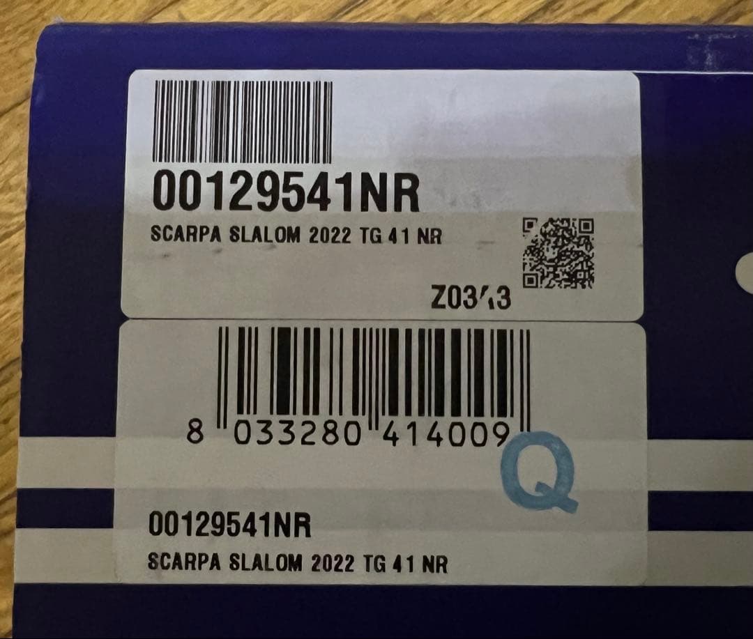 スパルコSCARPA SLALOM ブラック　スカルパ　スラローム