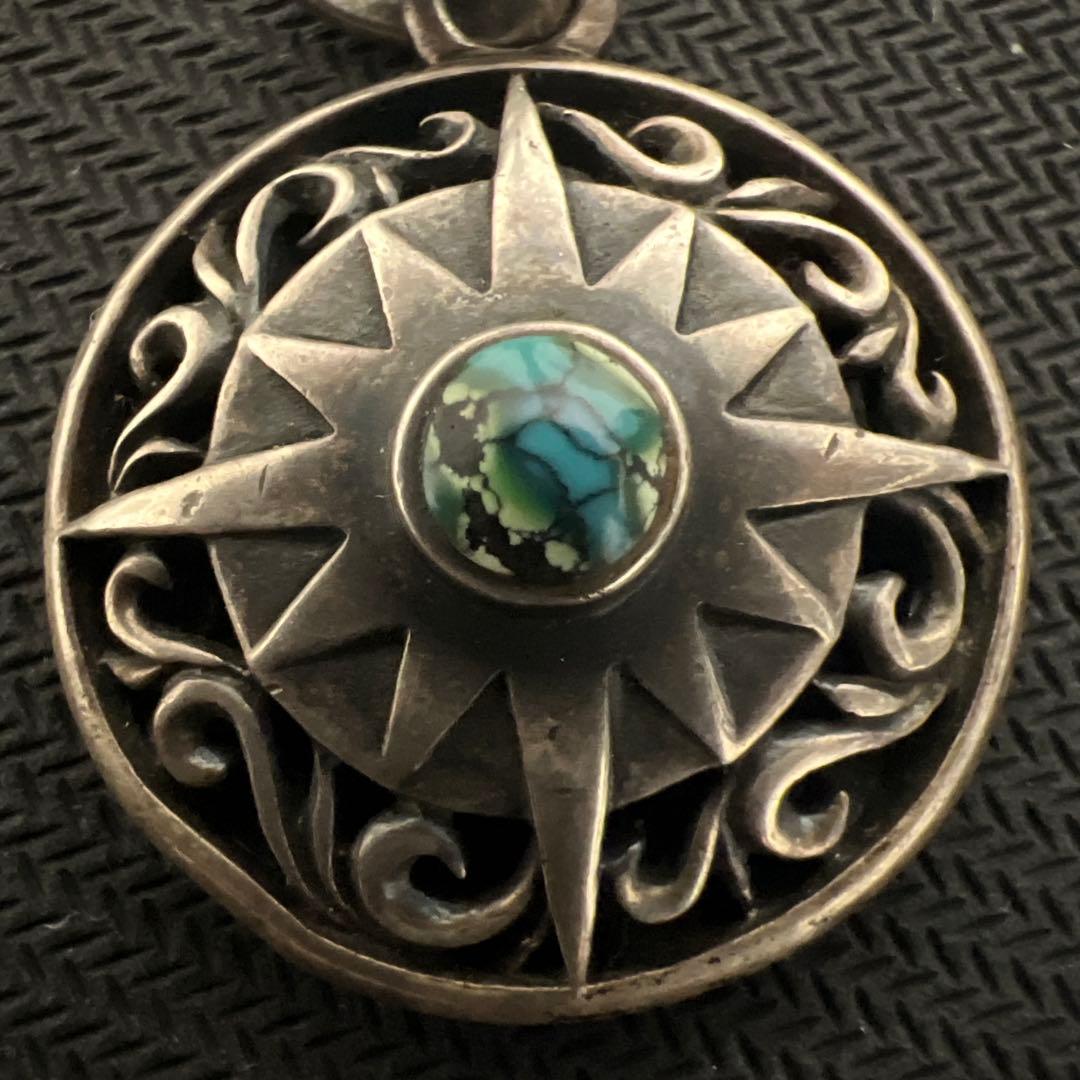 ロックSAAD ターコイズ ペンダントトップ