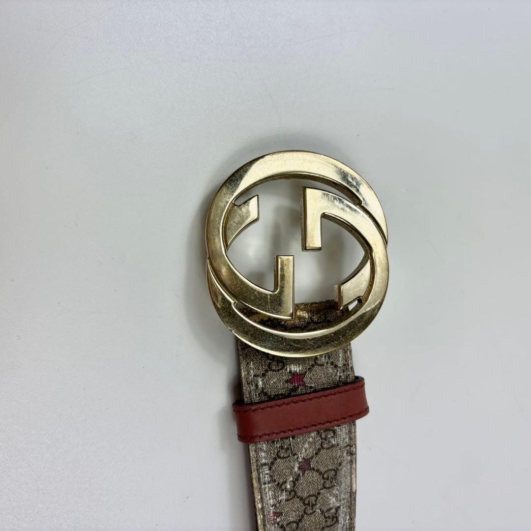 GUCCI グッチ ベルト インターロッキング GGスプリーム