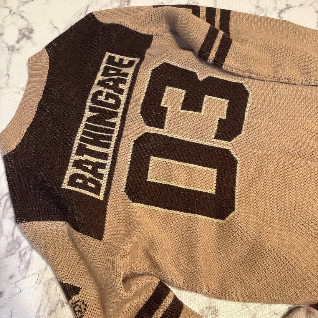 shathingrace ナンバープリントセーター M 希少