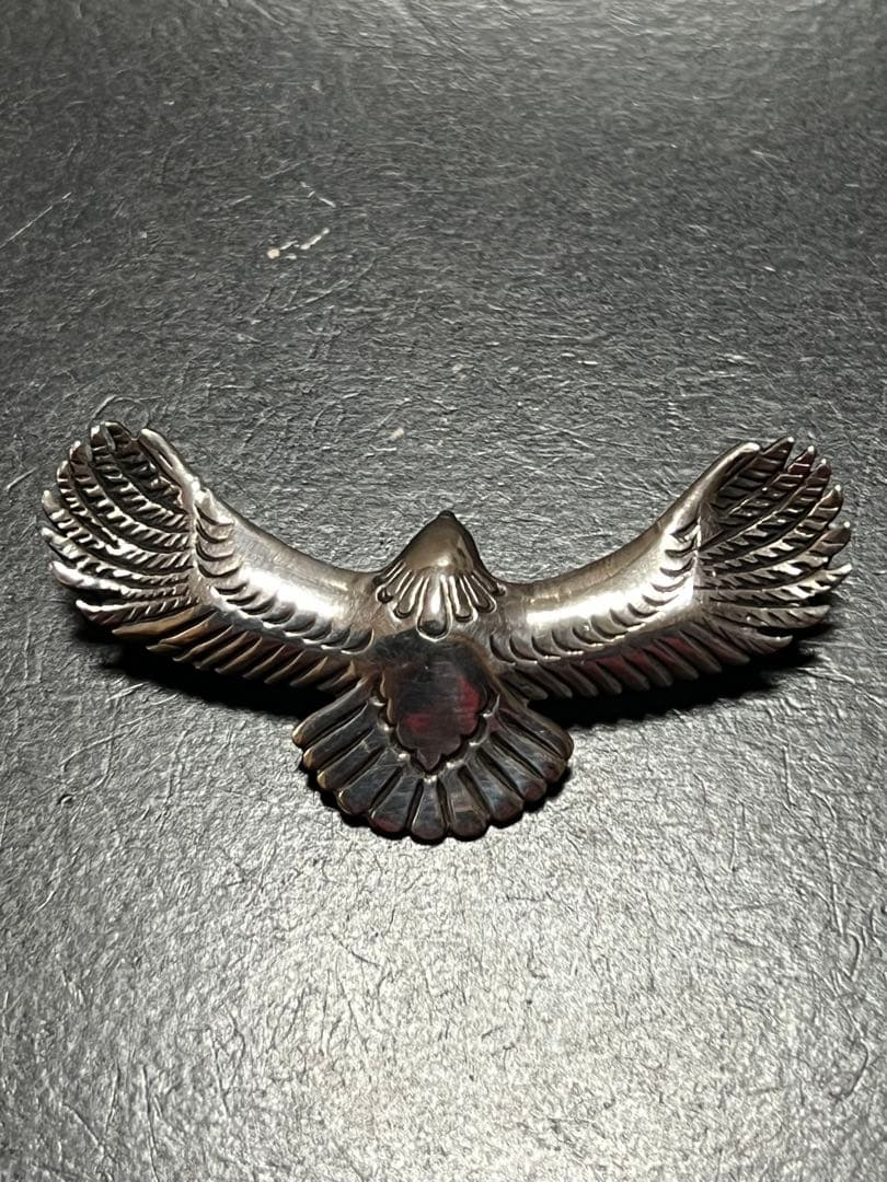 イーグルネックレス　フェザーネックレス　シルバーネックレス　スターリングシルバー