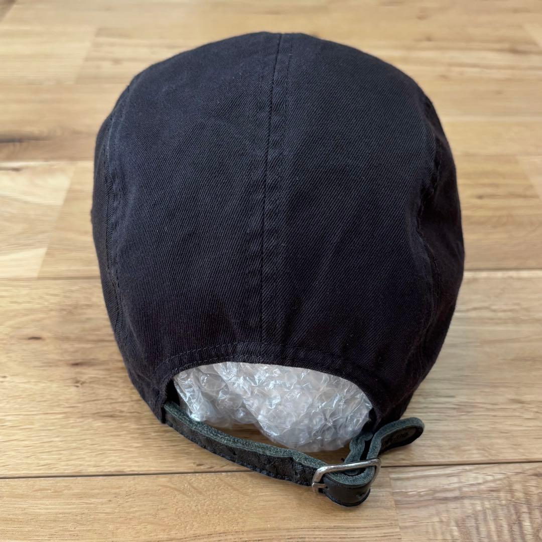 Supreme Washed Chino Twill Camp Cap 黒 人気